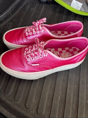 Limited edition Barbie platform vans